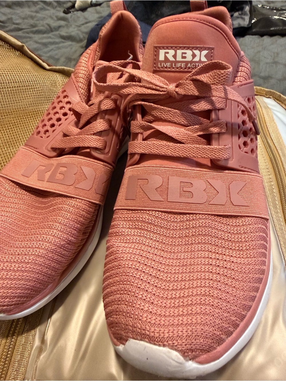RBX Women's Rose Pink Athletic Sneakers